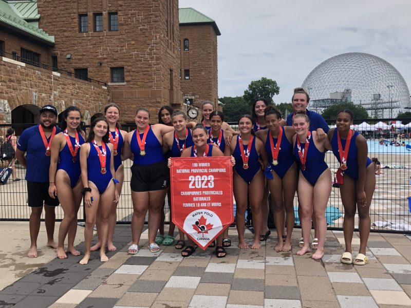 Qu Bec Triomphe Aux Championnats Nationaux De Water Polo U Et U