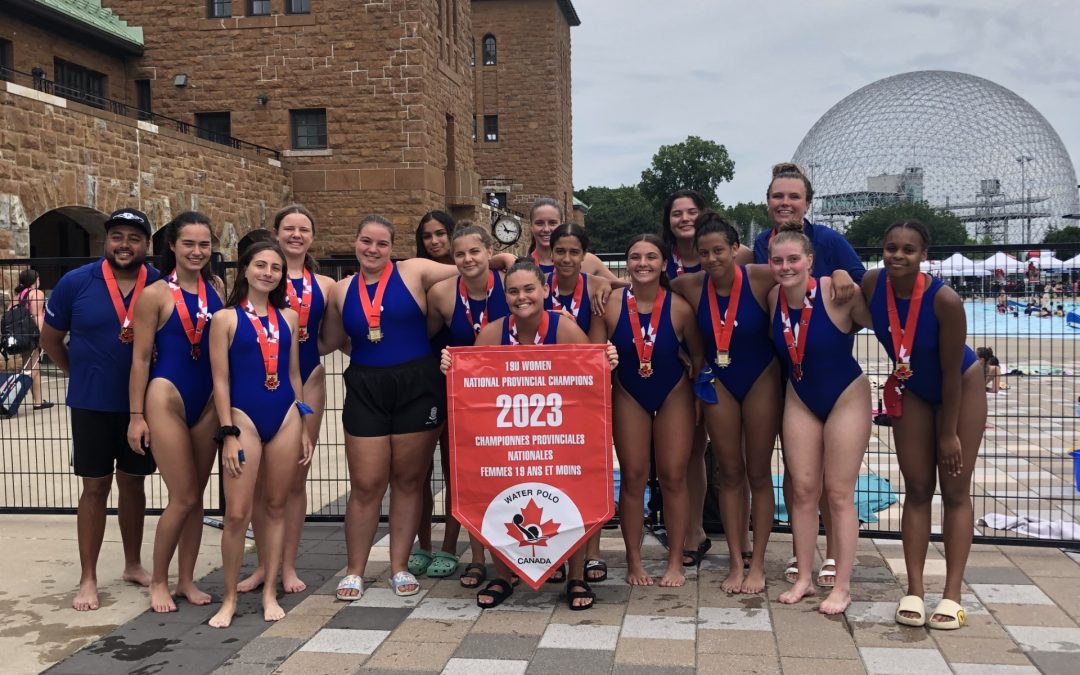 Québec triomphe aux Championnats nationaux de water-polo U15 et U19